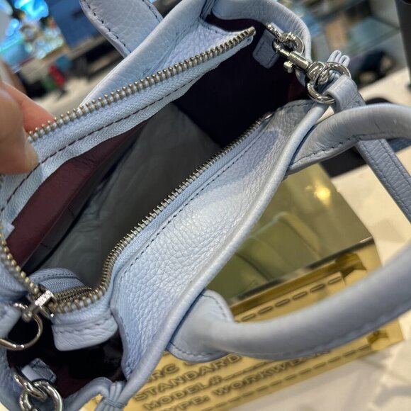 NWT! NEW! Marc Jacobs The Tote Leather Mini Crossbody -6 Colors - Picture 4 of 16